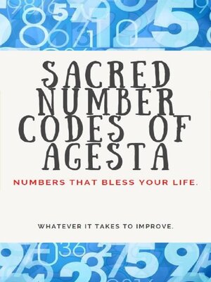 cover image of Sacred Number Codes of Agesta